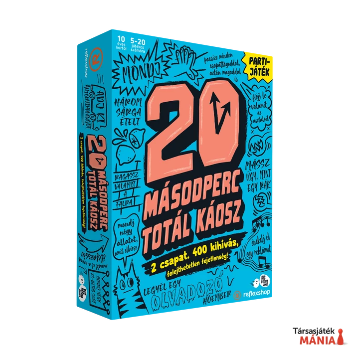 20 másodperc totálkáosz partijáték