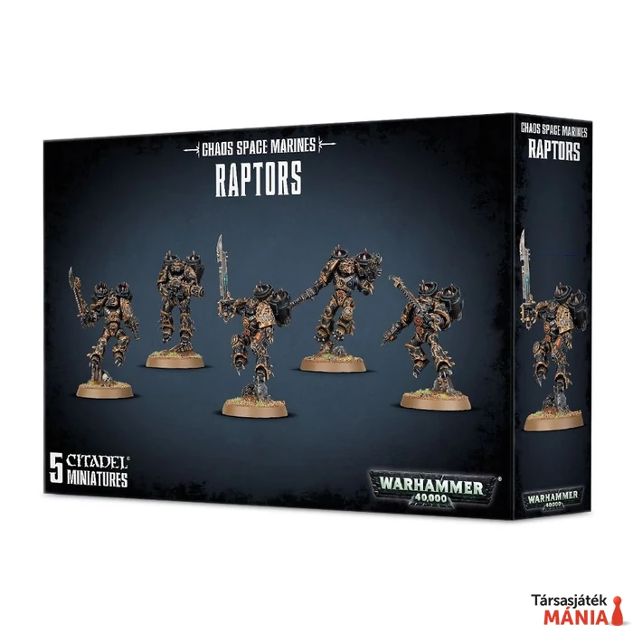 Chaos Space Marines: Raptors minifigurák