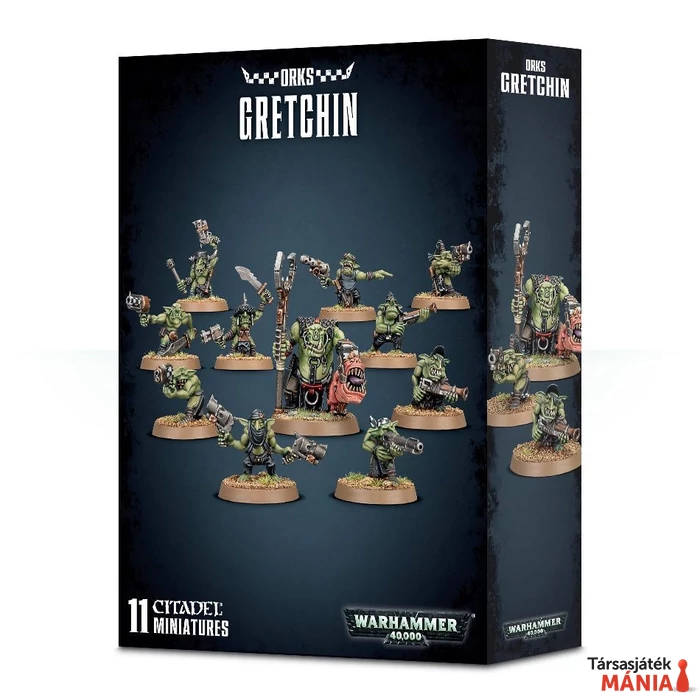 Orks: Runtherd and Gretchin minifigurák