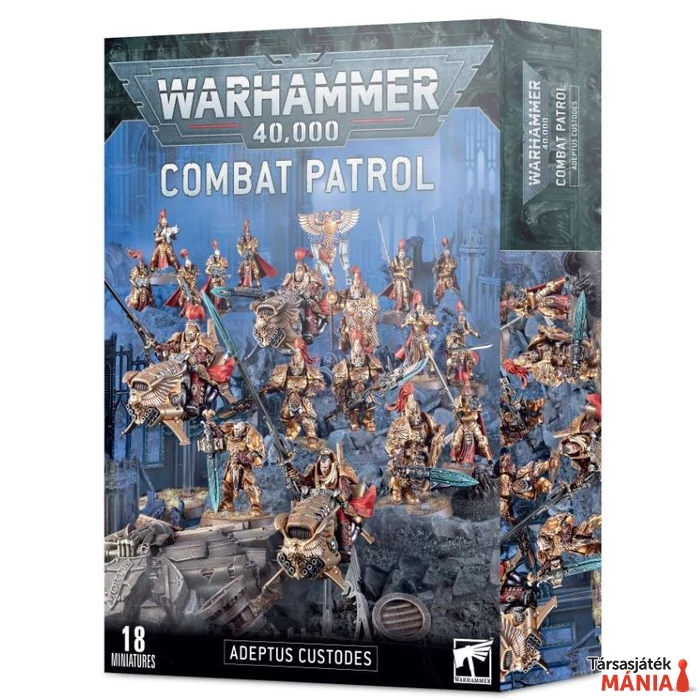 Warhammer 40000 Combat Patrol: Adeptus Custodes minifigurák