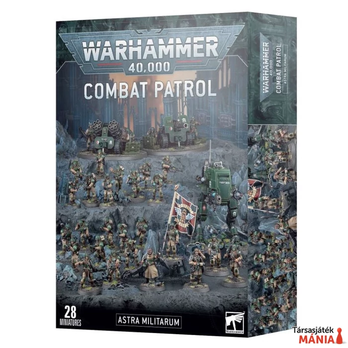 Warhammer 40000 Combat Patrol: Astra Militarum minifigurák