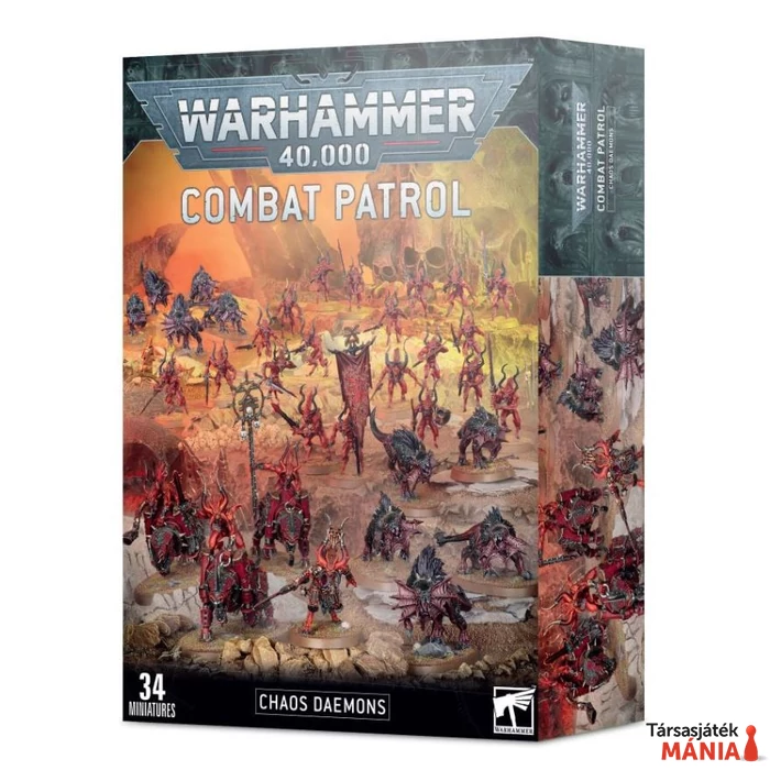 Warhammer 40000 Combat Patrol: Chaos Daemons minifigurák
