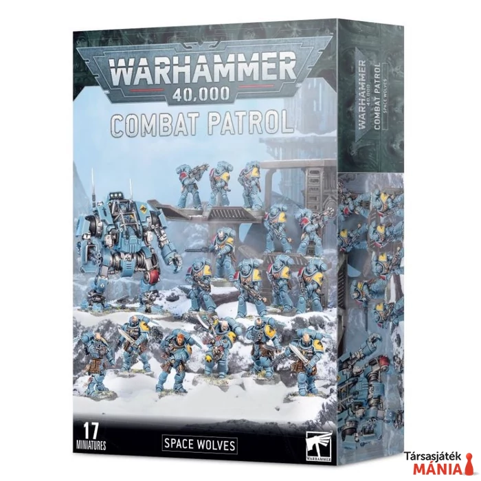 Warhammer 40000 Combat Patrol: Space Wolves minifigurák