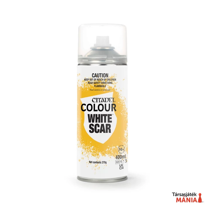 WHITE SCAR SPRAY PAINT 400ML