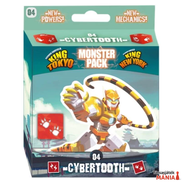 Monster pack - Cyber cicó (Tokió & New York Királya) kiegészítő, angol nyelvű