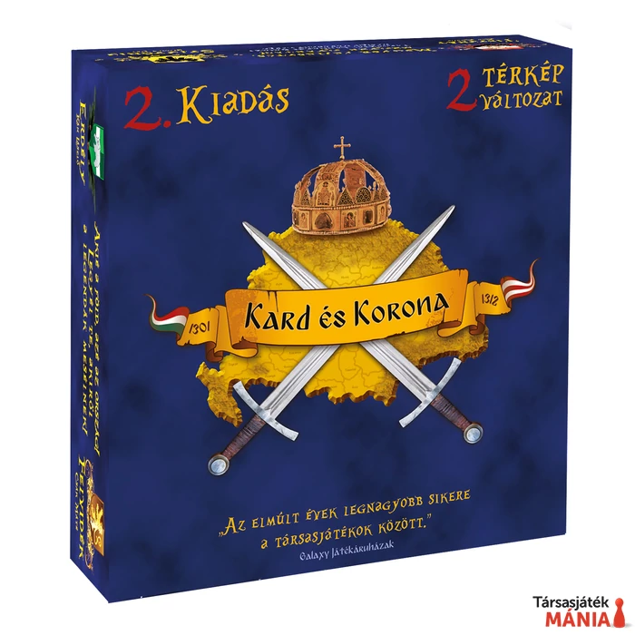 Kard és Korona történelmi társasjáték 2. kiadás