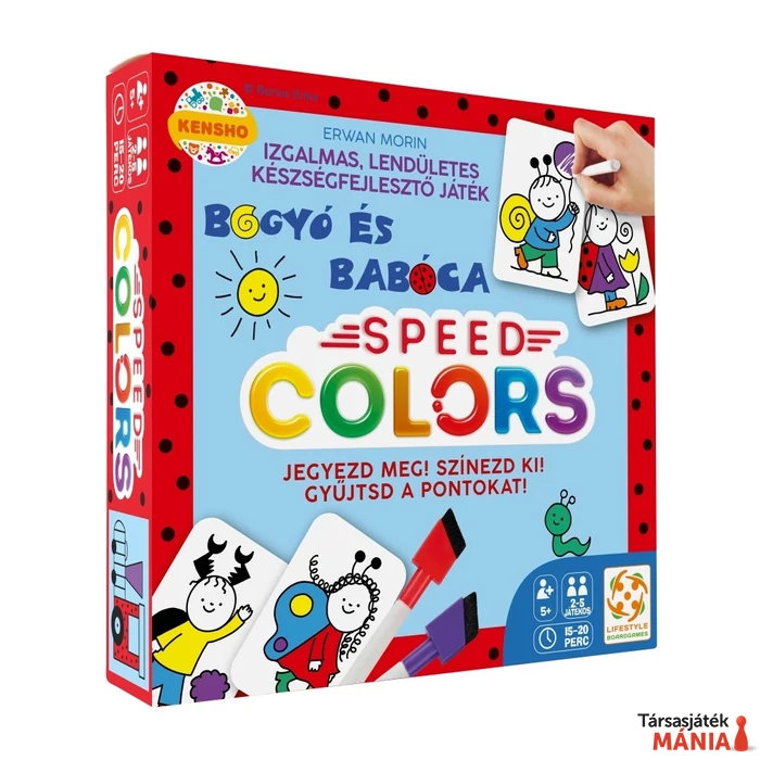 Speed Colors: Bogyó és Babóca társasjáték