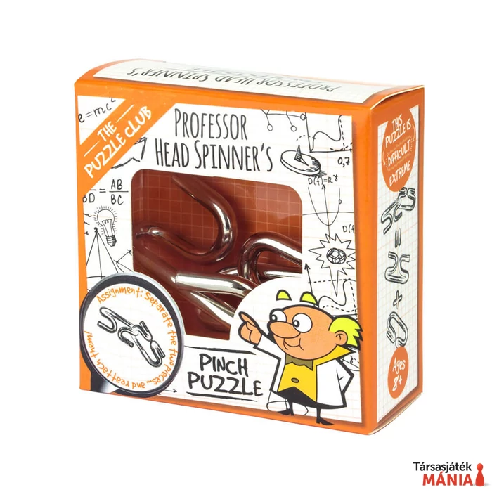 The Head Spinner fém ördöglakat