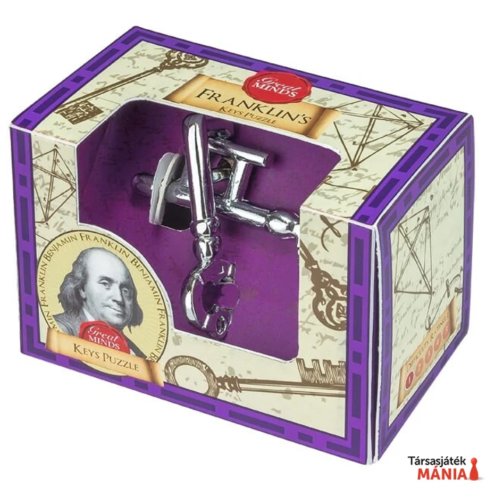 Nagy Elmék Franklin Kulcs Professor Puzzle ördöglakat