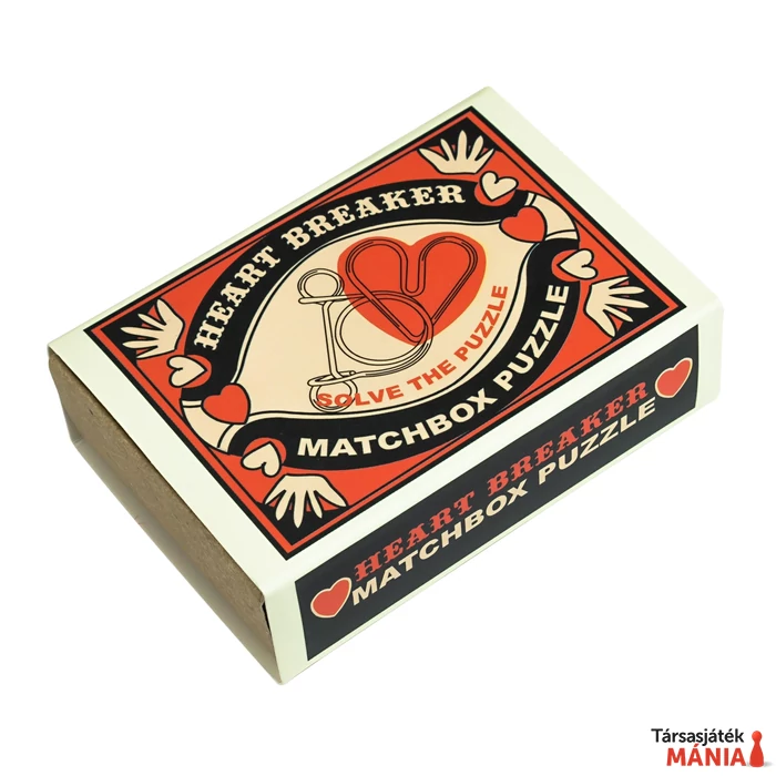 Heart Breaker Matchbox Professor Puzzle ördöglakat