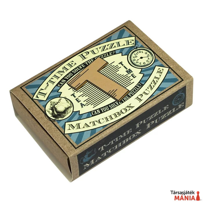 T-Time Puzzle Matchbox Professor Puzzle ördöglakat