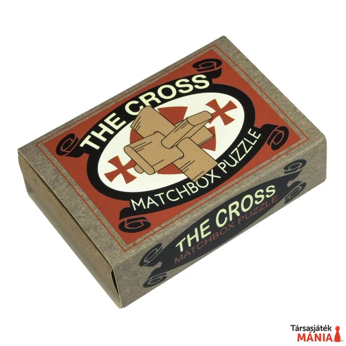 The Cross Matchbox Professor Puzzle ördöglakat