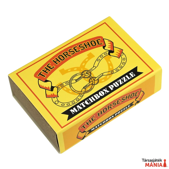 The Horseshoe Matchbox Professor Puzzle ördöglakat