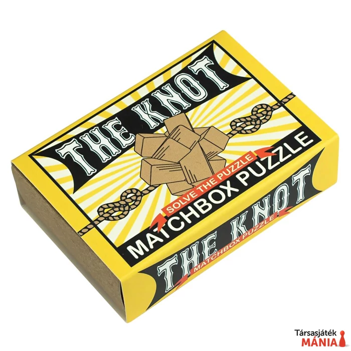 The Knot Matchbox Professor Puzzle ördöglakat
