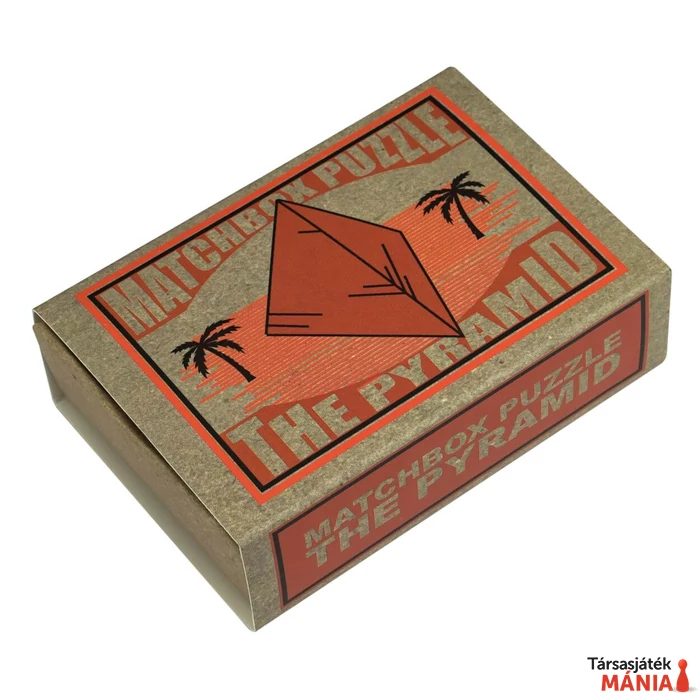 The Pyramid Matchbox Professor Puzzle ördöglakat