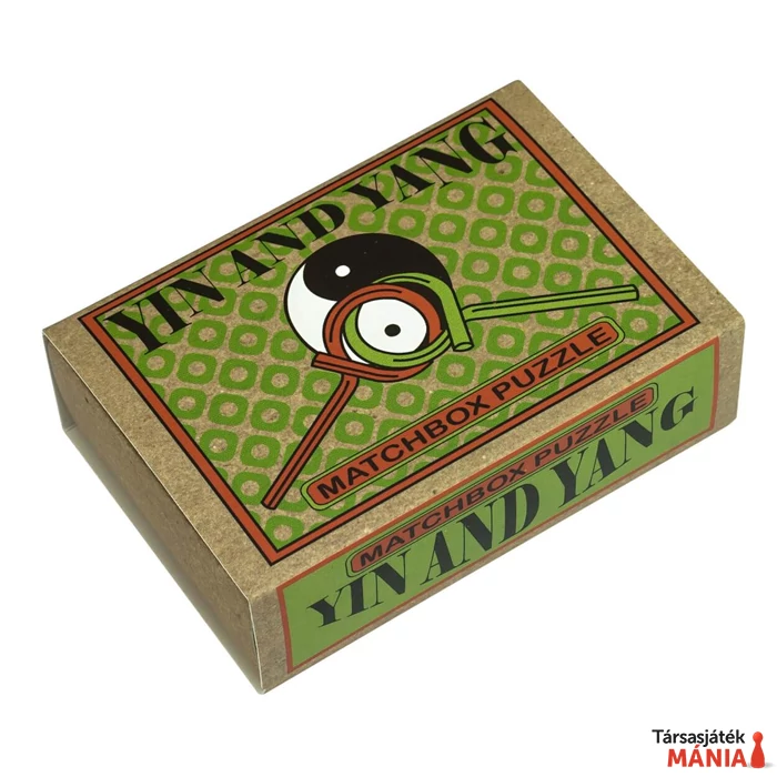 Yin and Yang Matchbox Professor Puzzle ördöglakat
