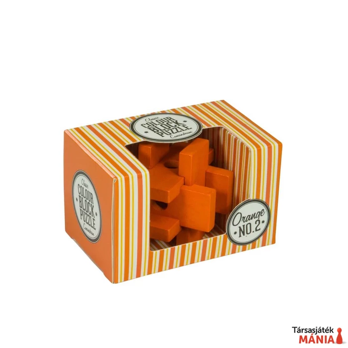 PP színes blokk puzzle narancs
