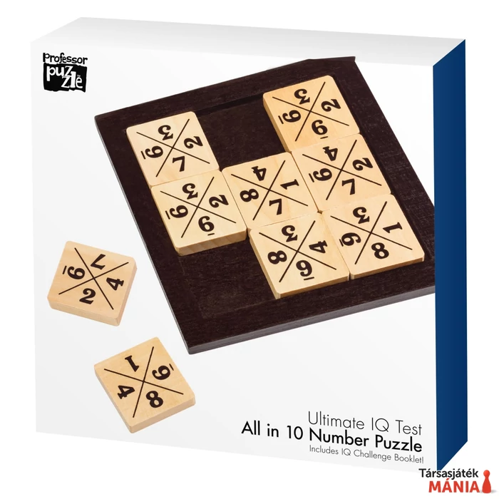 All in 10 Professor Puzzle logikai játék