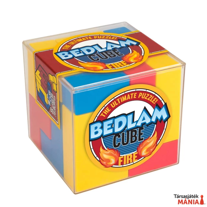 Bedlam Fire Cube Professor Puzzle logikai kirakó