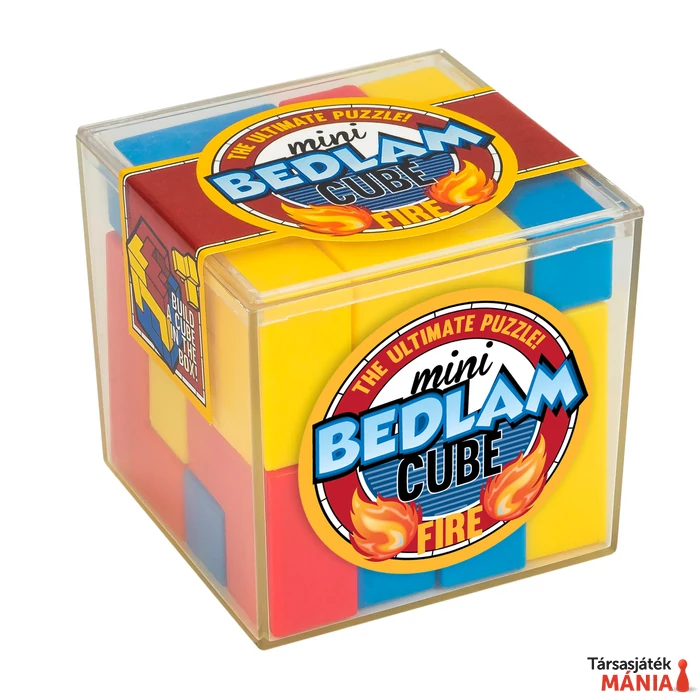 Bedlam Mini Fire Cube Professor Puzzle logikai kirakó