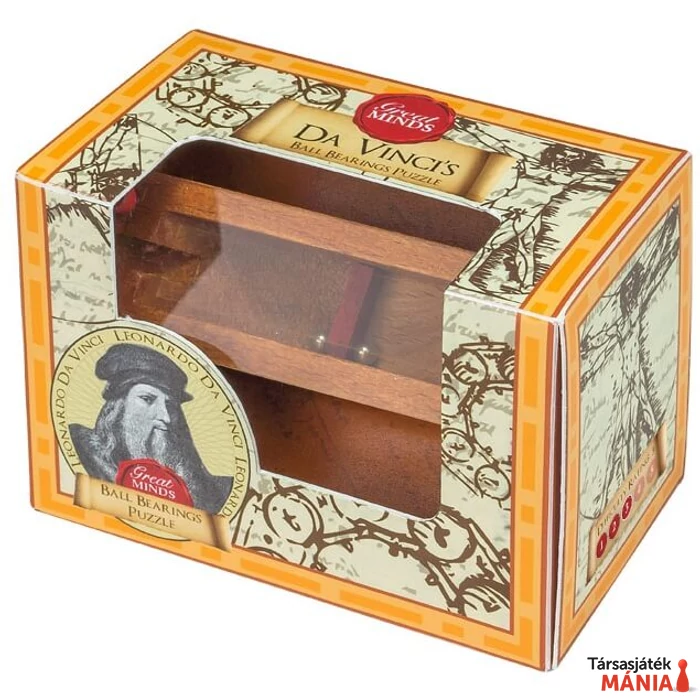 Nagy Elmék - Da Vinci Csapágy Professor Puzzle ördöglakat