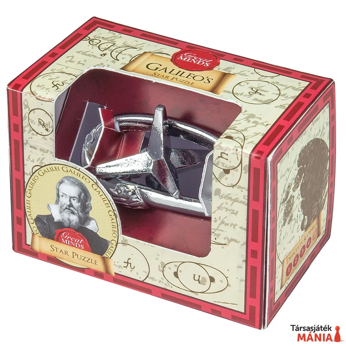 Nagy Elmék - Galileo Csillag Professor Puzzle ördöglakat
