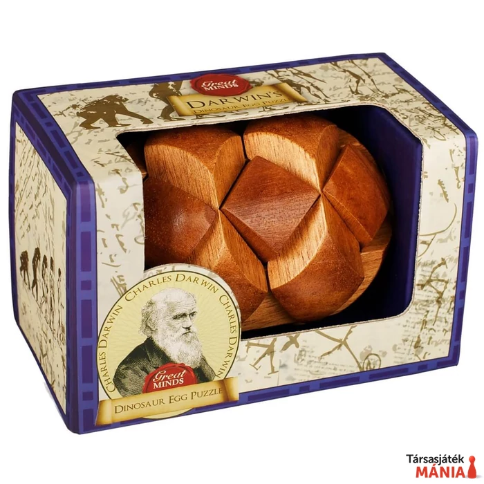 Nagy Elmék - Darwin Az evolució tojása Professor Puzzle ördöglakat