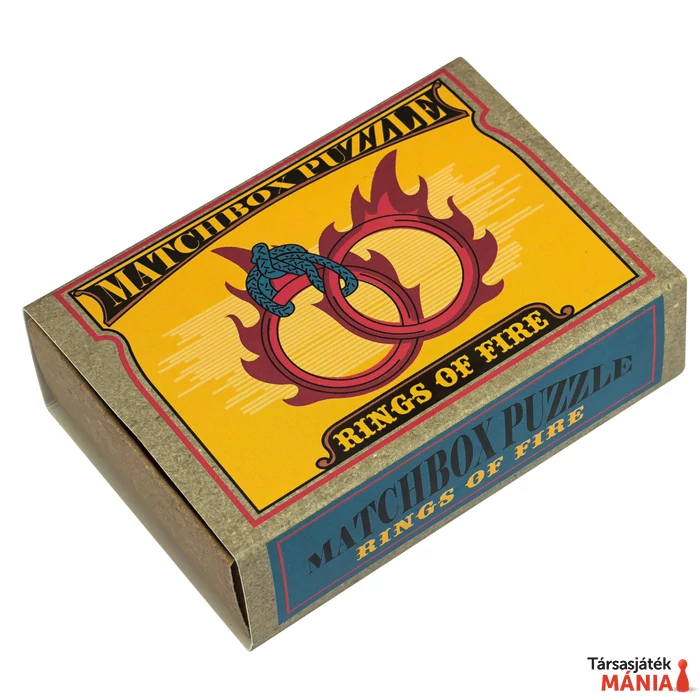 Rings of Fire Matchbox Professor Puzzle ördöglakat