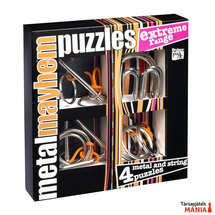 Ördöglakat szett Professor Puzzle, extrém nehéz