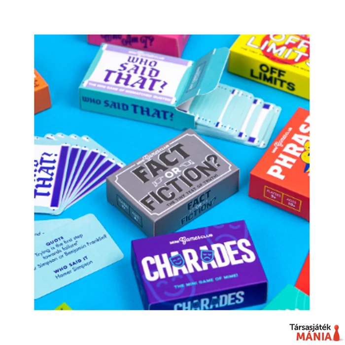 PP Matchbox kártyajáték - Fact or fictionő