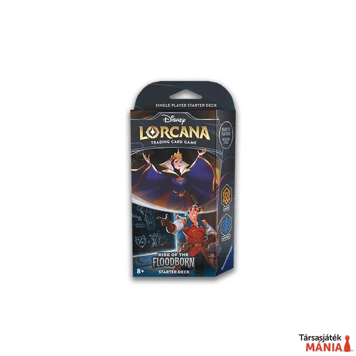 Disney: Lorcana - Rise of the Floodborn Amber and Sapphire gyűjtői kártya