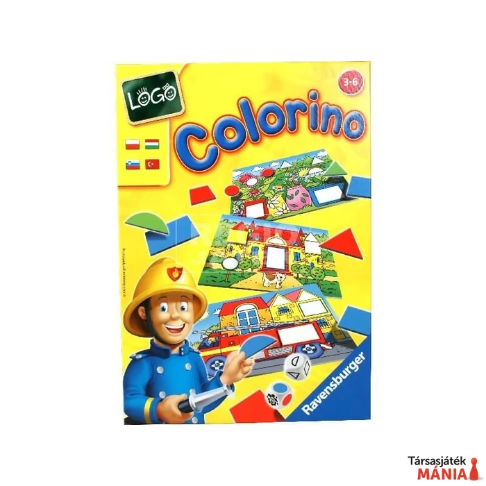 Ravensburger Logo Colorino társasjáték
