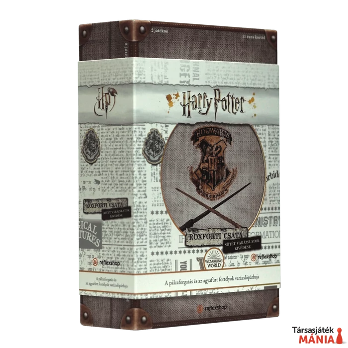 Harry Potter: Roxforti csata - Sötét varázslatok kivédése társasjáték dobozborító