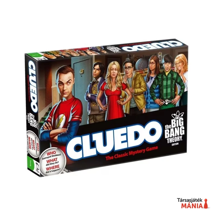 Cluedo - The Big Bang Theory társasjáték, angol nyelvű