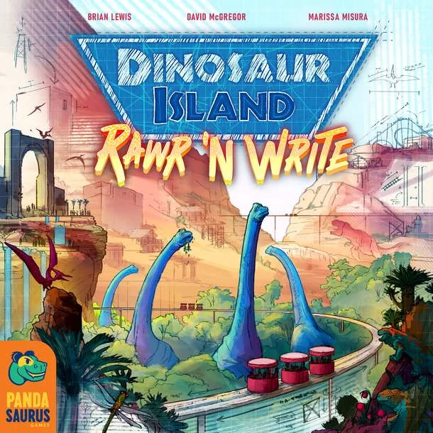Dinosaur Island - Rawr'N'Write angol nyelvű társasjáték