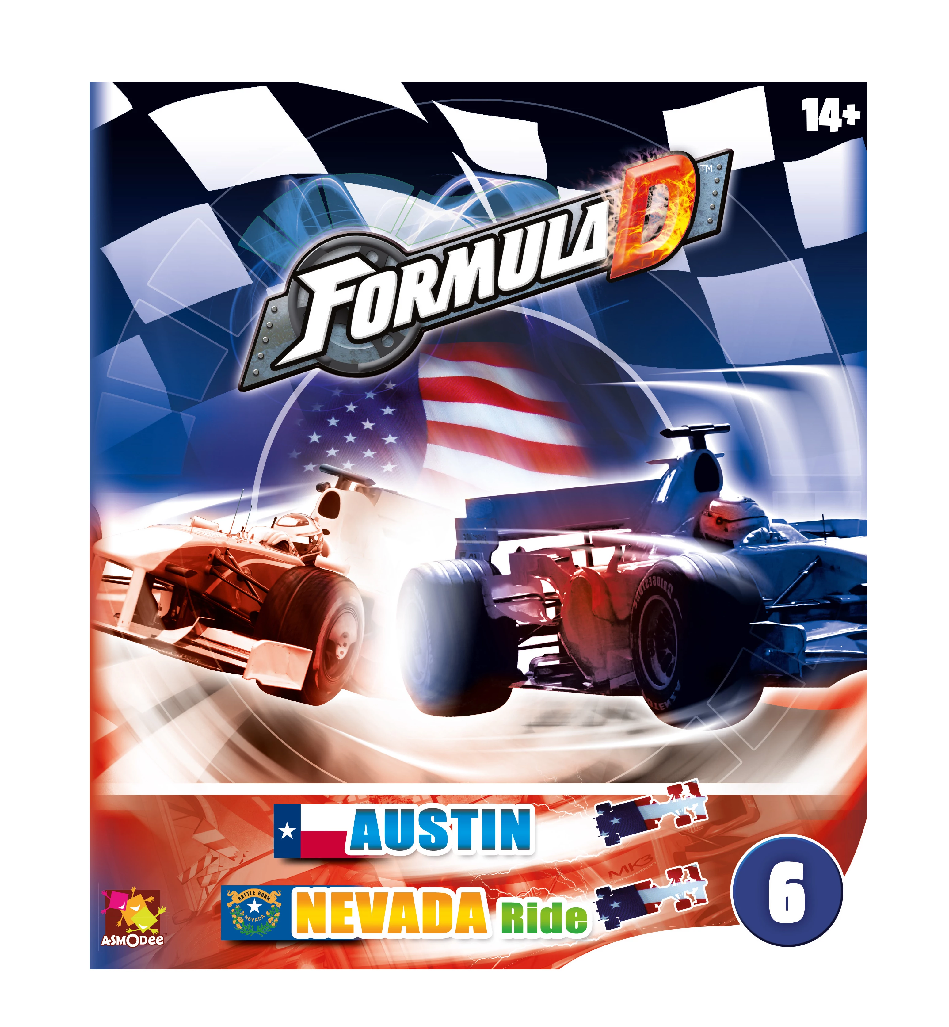 Formula D társasjáték: új pályák - Austin & Nevada kiegészítő