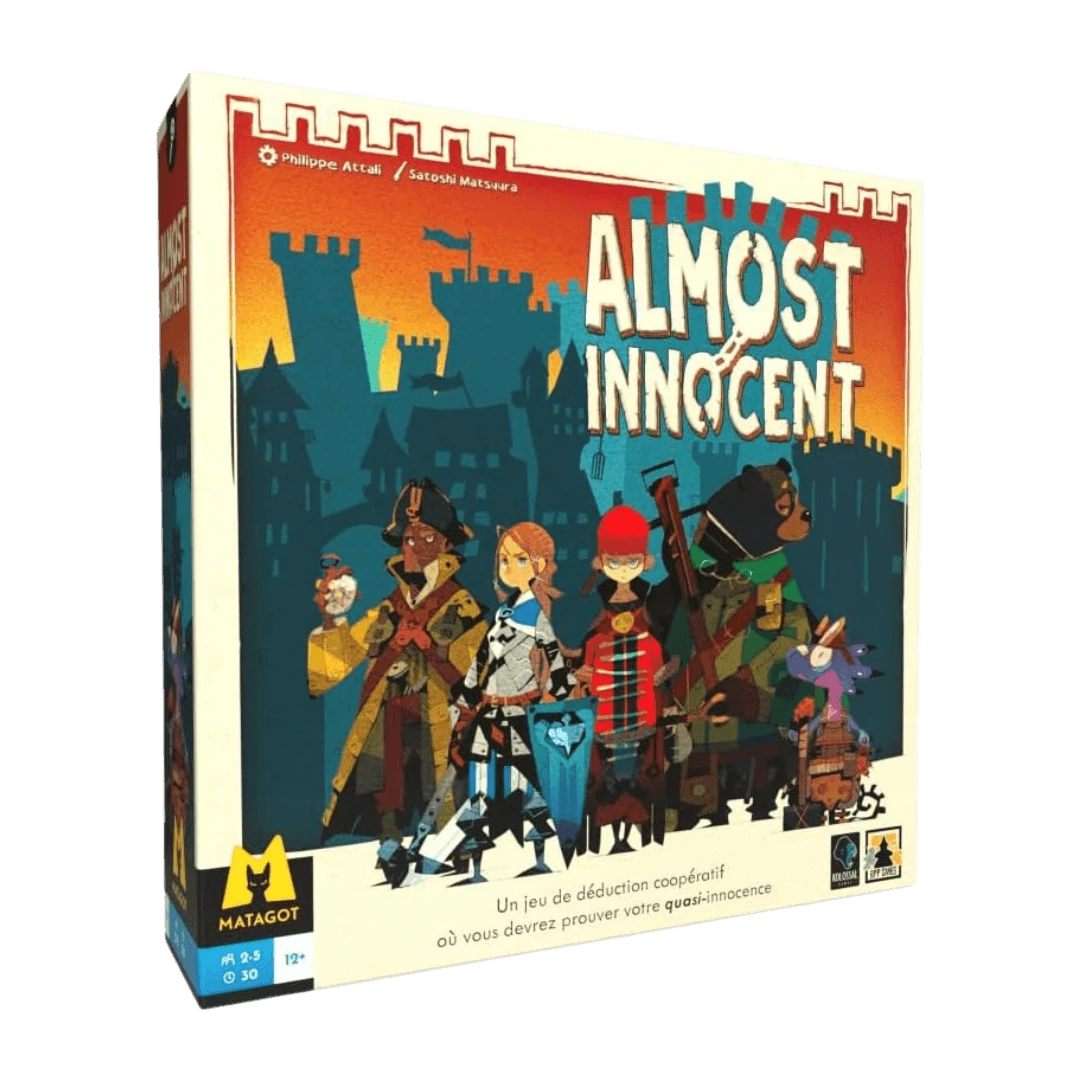 Almost Innocent Deluxe Edition társasjáték, angol nyelvű