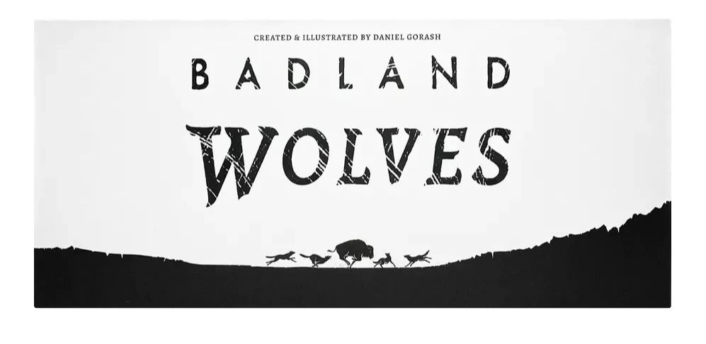 Badland Wolves társasjáték, angol nyelvű