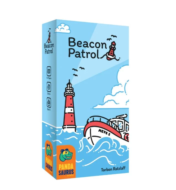 Beacon Patrol társasjáték, angol nyelvű