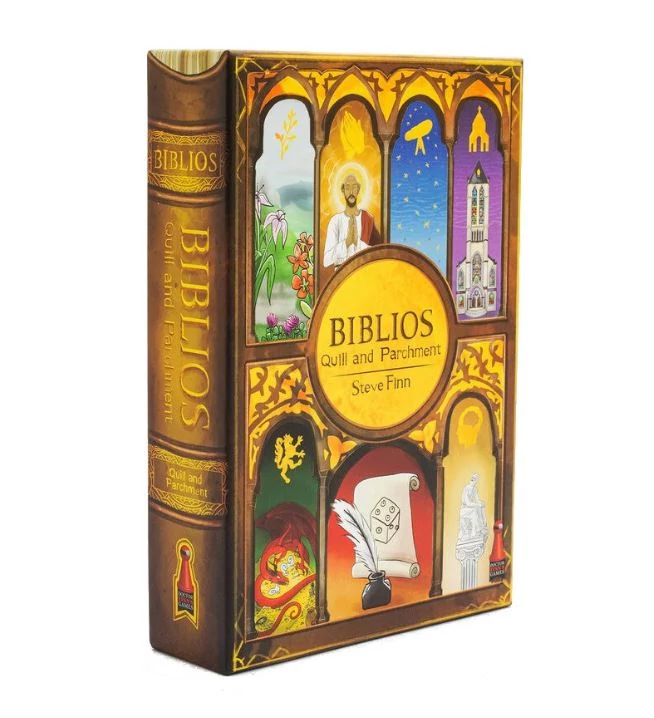 Biblios Quill and Parchment társasjáték, angol nyelvű