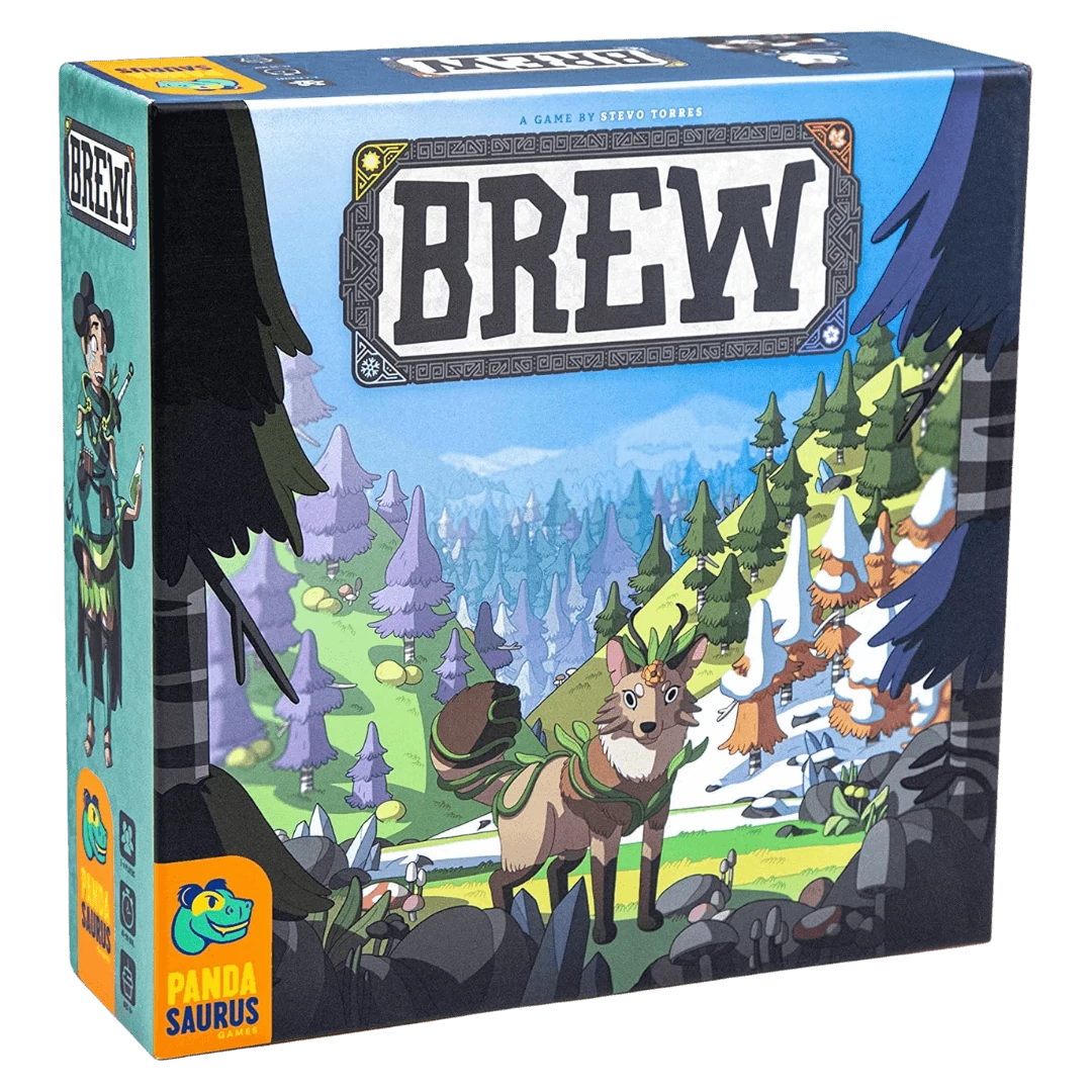 Brew társasjáték, angol nyelvű