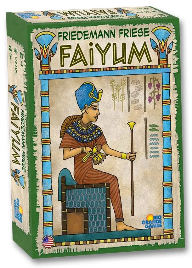 Faiyum társasjáték, angol nyelvű