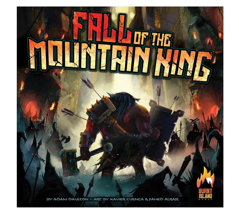 Fall of the Mountain King társasjáték, angol nyelvű