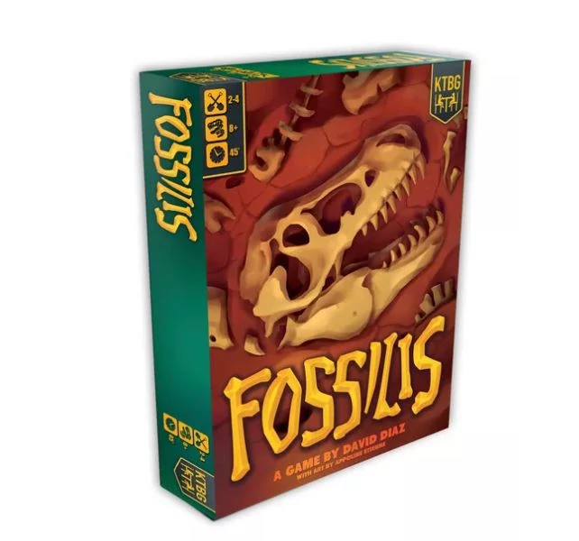Fossilis angol társasjáték, angol nyelvű
