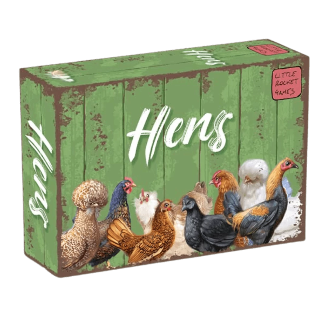 Hens társasjáték, angol nyelvű