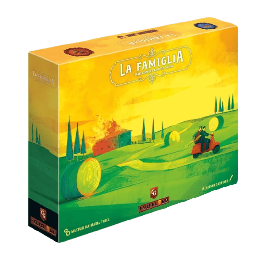 La Famiglia: The Great Mafia War társasjáték, angol nyelvű