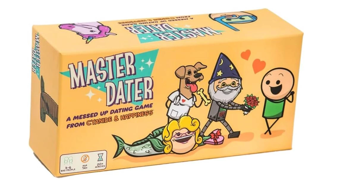 Master Dater Base Game társasjáték, angol nyelvű