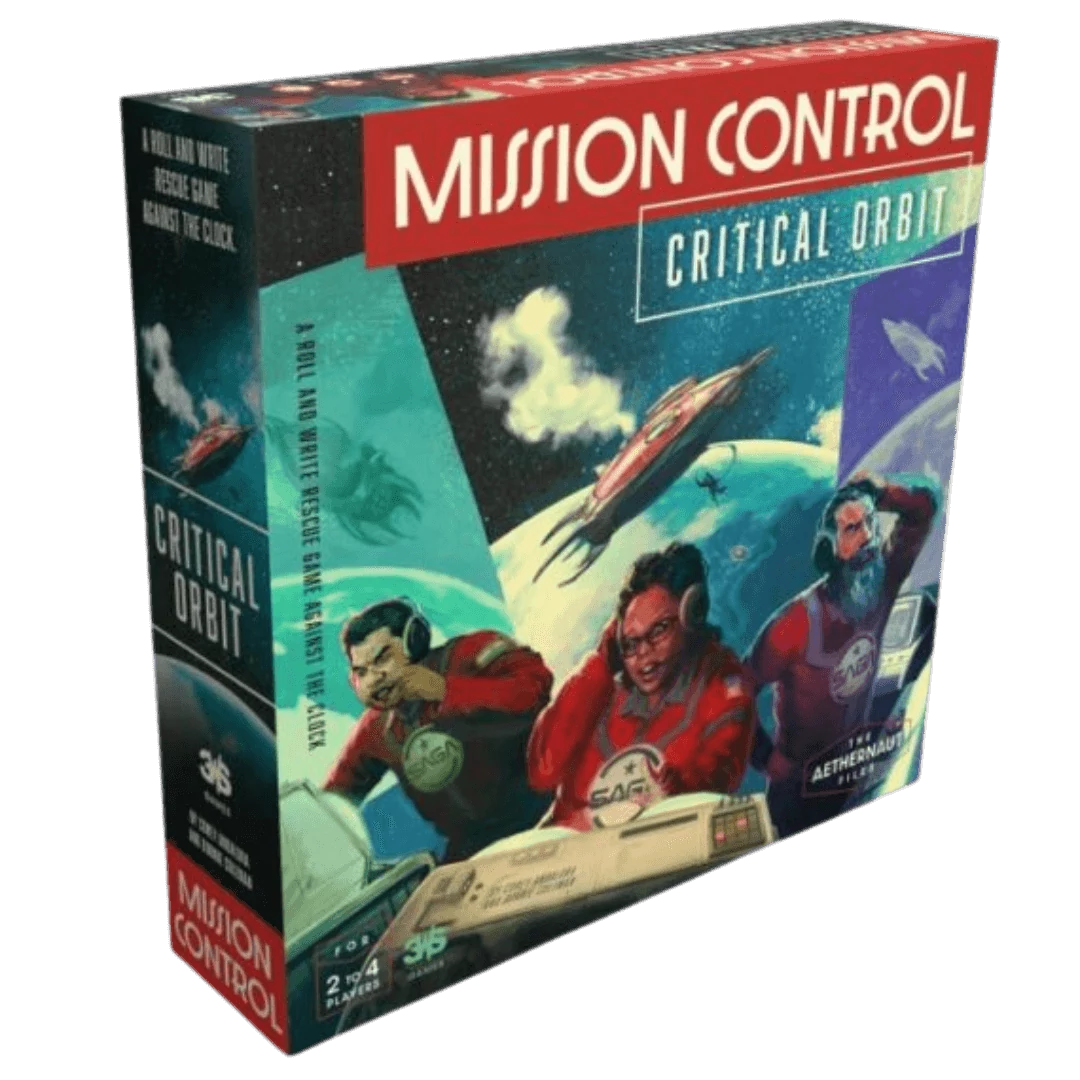 Mission Control Critical Orbit társasjáték, angol nyelvű