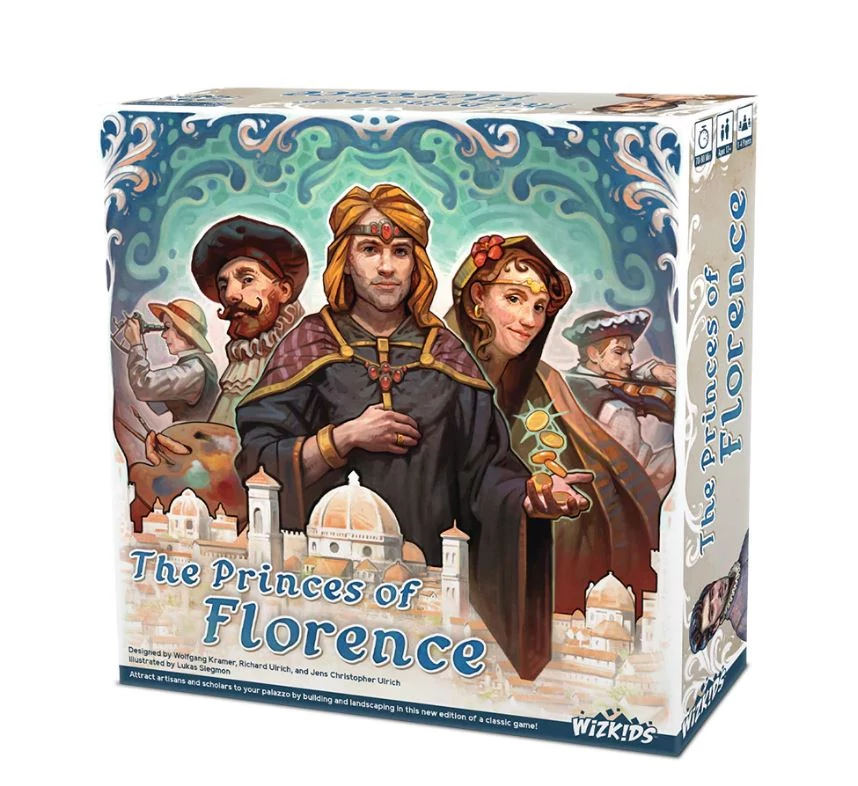 Princes of Florence Definite Edition társasjáték, angol nyelvű