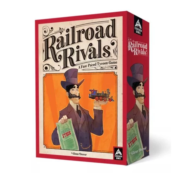 Railroad Rivals társasjáték, angol nyelvű